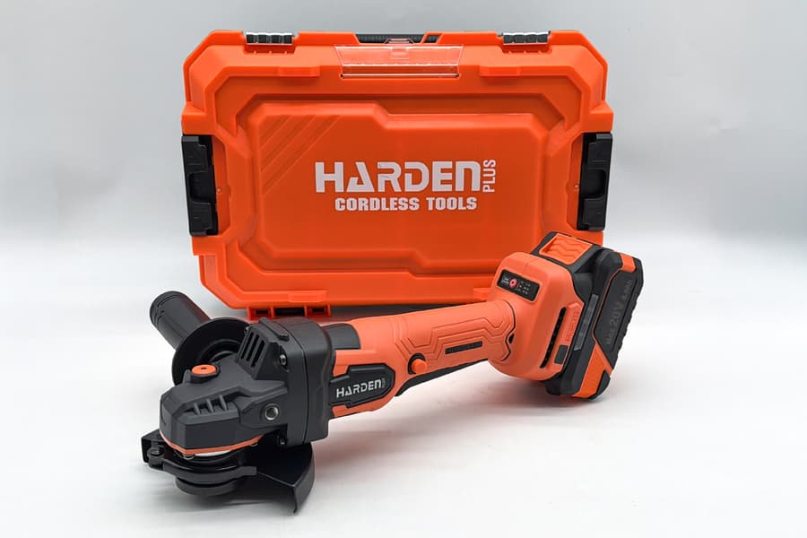 Bürstenloser Akku-Winkelschleifer Harden 758326